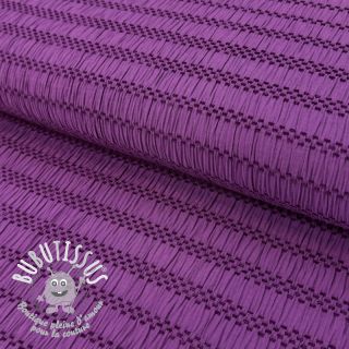 Viscose CHENILLE JACQUARD cerise