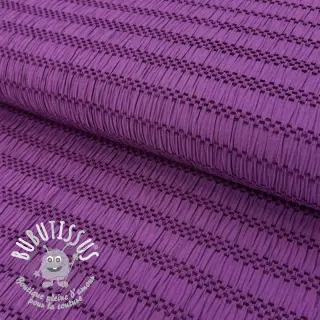 Viscose CHENILLE JACQUARD cerise