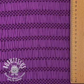 Viscose CHENILLE JACQUARD cerise