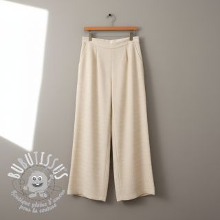 Viscose CHENILLE JACQUARD ecru
