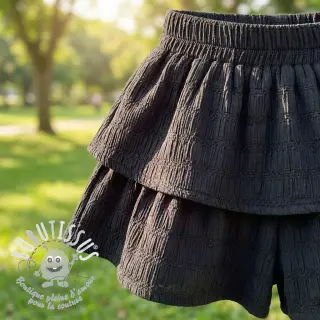 Viscose CHENILLE JACQUARD black