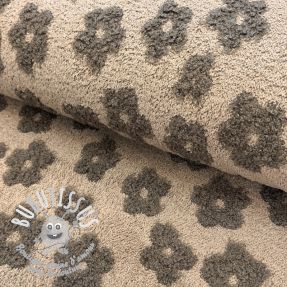 Éponge Knitted flowers sand