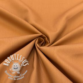 Tissu coton-viscose bronze