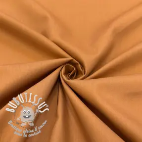 Tissu coton-viscose bronze