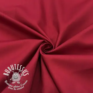 Tissu coton-viscose wine red