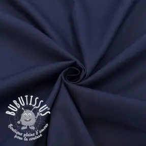 Tissu coton-viscose navy
