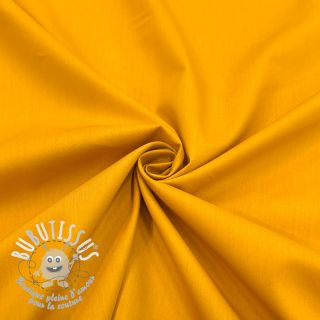 Tissu coton-viscose ochre