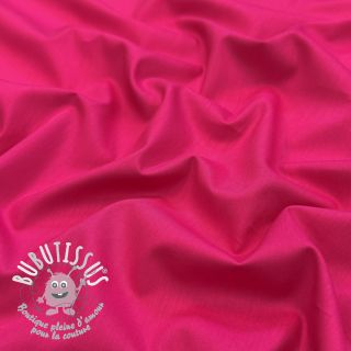 Tissu coton-viscose fuchsia