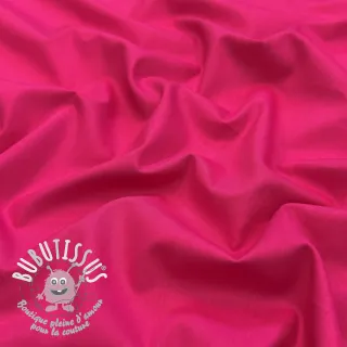 Tissu coton-viscose fuchsia