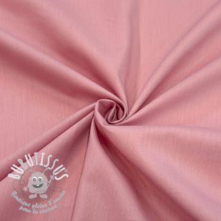 Tissu coton-viscose light rose