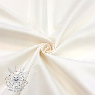 Tissu coton-viscose ecru