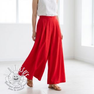 Tissu coton-viscose red