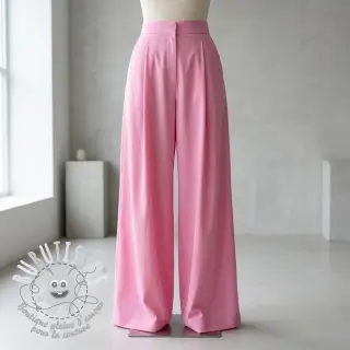 Tissu coton-viscose light pink