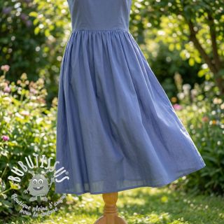 Tissu coton-viscose jeans