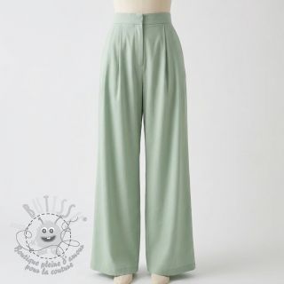 Tissu coton-viscose mint