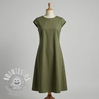 Tissu coton-viscose pickle