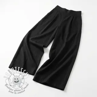 Tissu coton-viscose black