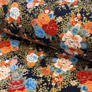 Tissu coton JAPAN collection design P
