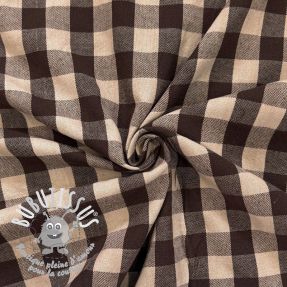 Tissu déco Celestin coffee