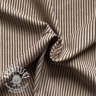 Tissu déco Simone coffee