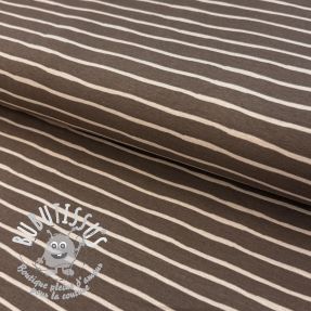 Jersey Stripes taupe