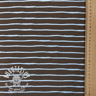 Jersey Stripes dark khaki