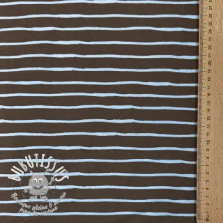 Jersey Stripes dark khaki