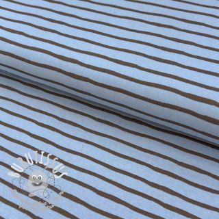 Jersey Stripes dusty blue