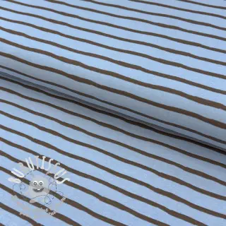 Jersey Stripes dusty blue