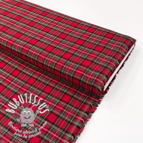 Tissu coton LIGHT FLANNEL Check design G