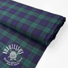 Tissu coton LIGHT FLANNEL Check design B