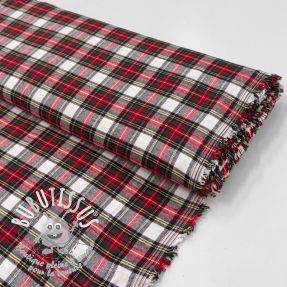 Tissu coton LIGHT FLANNEL Check design D
