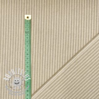 Tissu déco DOBBY Colored stripe linen