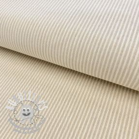 Tissu déco DOBBY Colored stripe linen