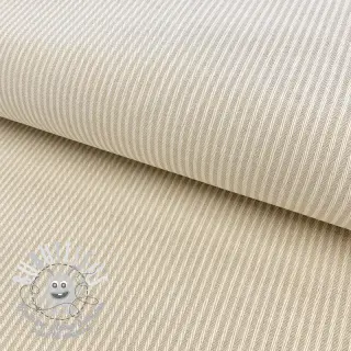 Tissu déco DOBBY Colored stripe linen