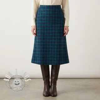 Tissu coton LIGHT FLANNEL Check design A