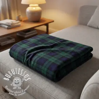 Tissu coton LIGHT FLANNEL Check design B