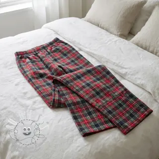 Tissu coton LIGHT FLANNEL Check design C