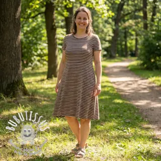 Jersey Stripes dark khaki