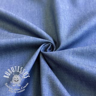 Tissu coton JEANS Chambre dark jeans