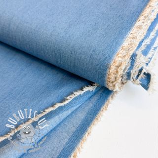 Tissu coton JEANS Chambre light jeans