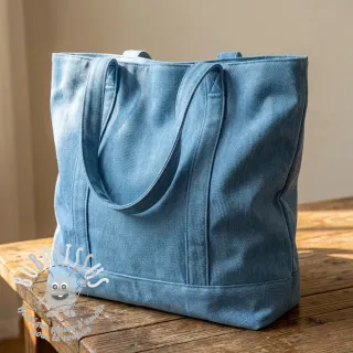 Tissu coton JEANS Chambre light jeans
