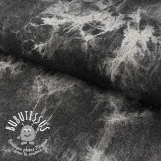 JEANS DENIM Tie -Dye 7,5 OZ black