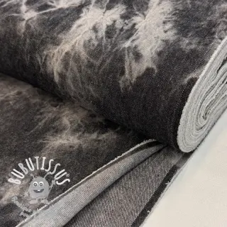JEANS DENIM Tie -Dye 7,5 OZ black