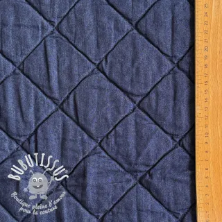 Tissu matelassé Stepples Denim square