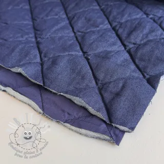 Tissu matelassé Stepples Denim square