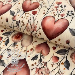 Jersey VISCOSE LYCRA HEAVY Combi design B