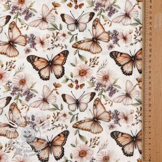 Viscose lin Botanic design C