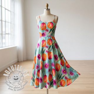 Jersey VISCOSE LYCRA HEAVY Full colors design C