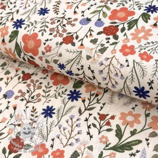 Viscose lin Botanic design B